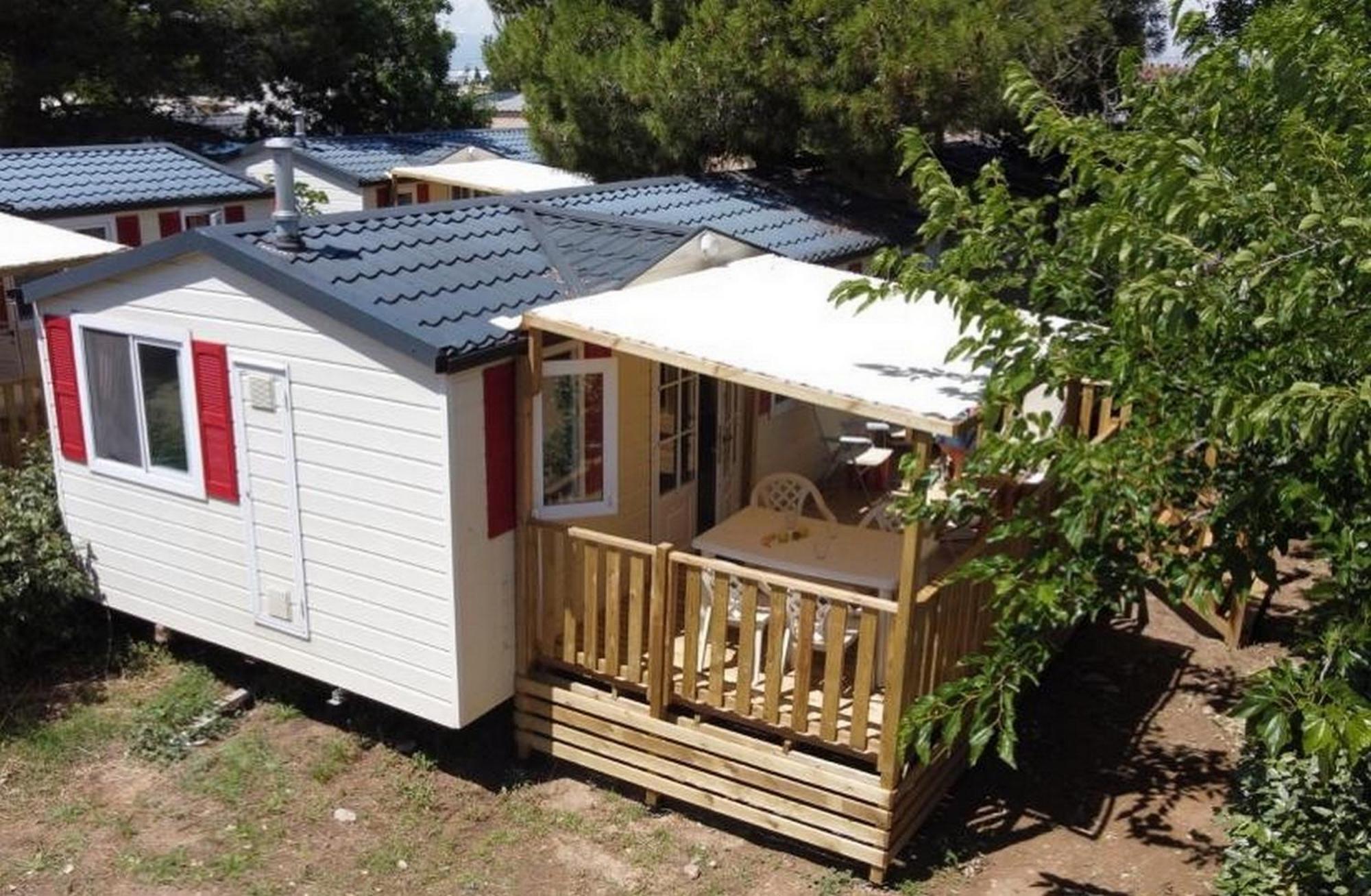 Mobil-Home Camping Novela Port-la-Nouvelle Extérieur photo